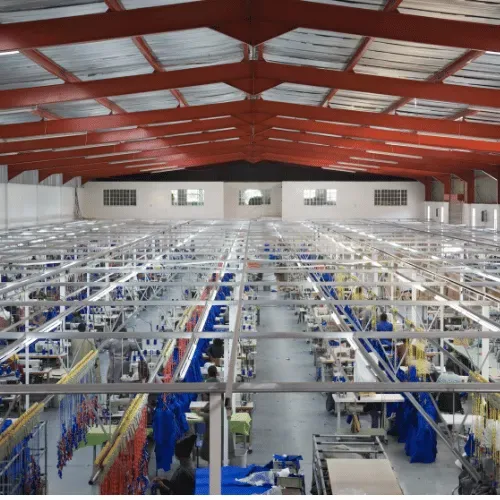 Industrial factory environment